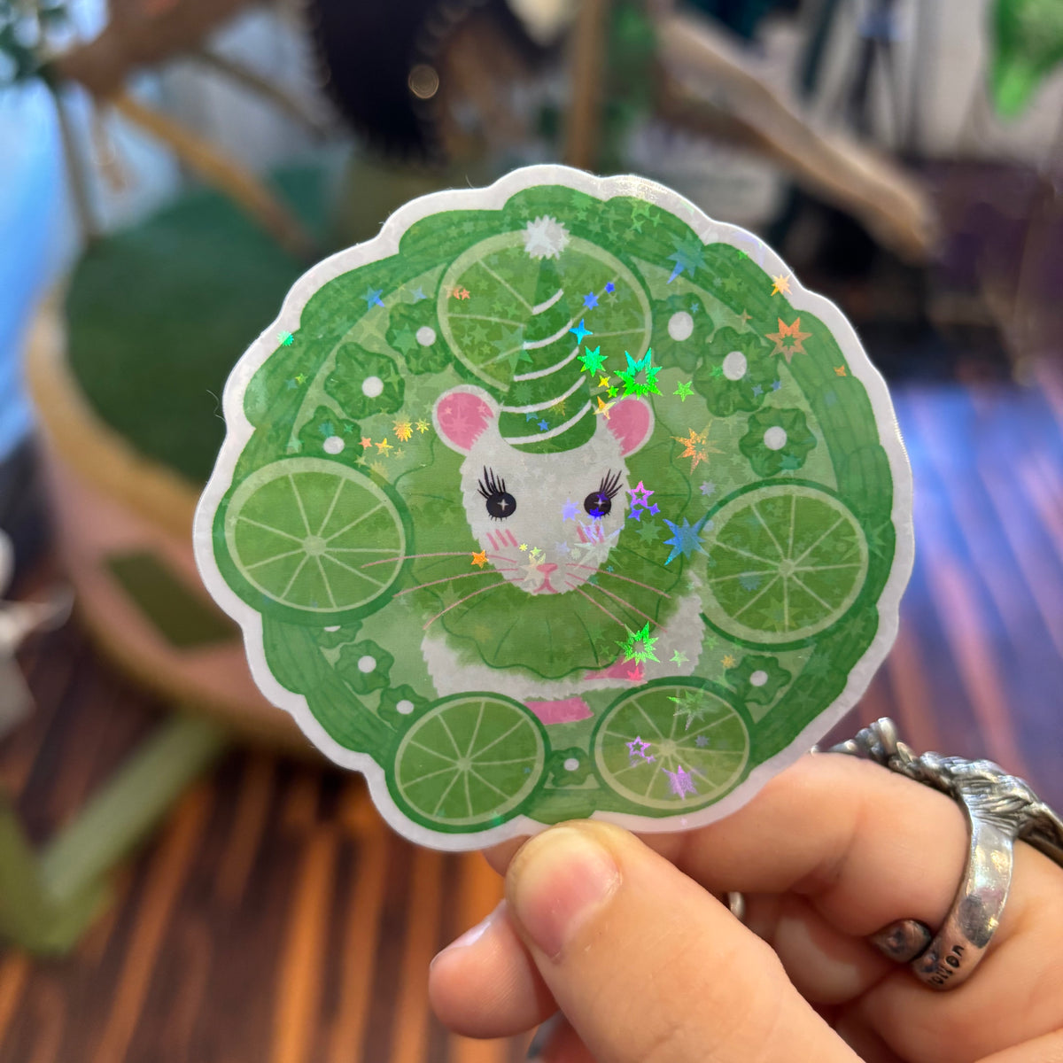 Key Lime Rat Sticker
