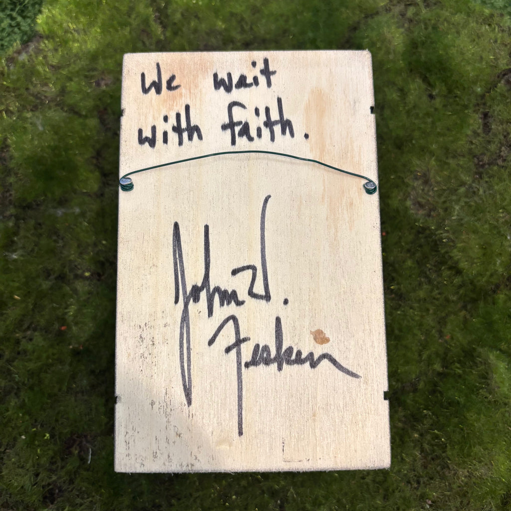 Waiting with faith Shadow Box