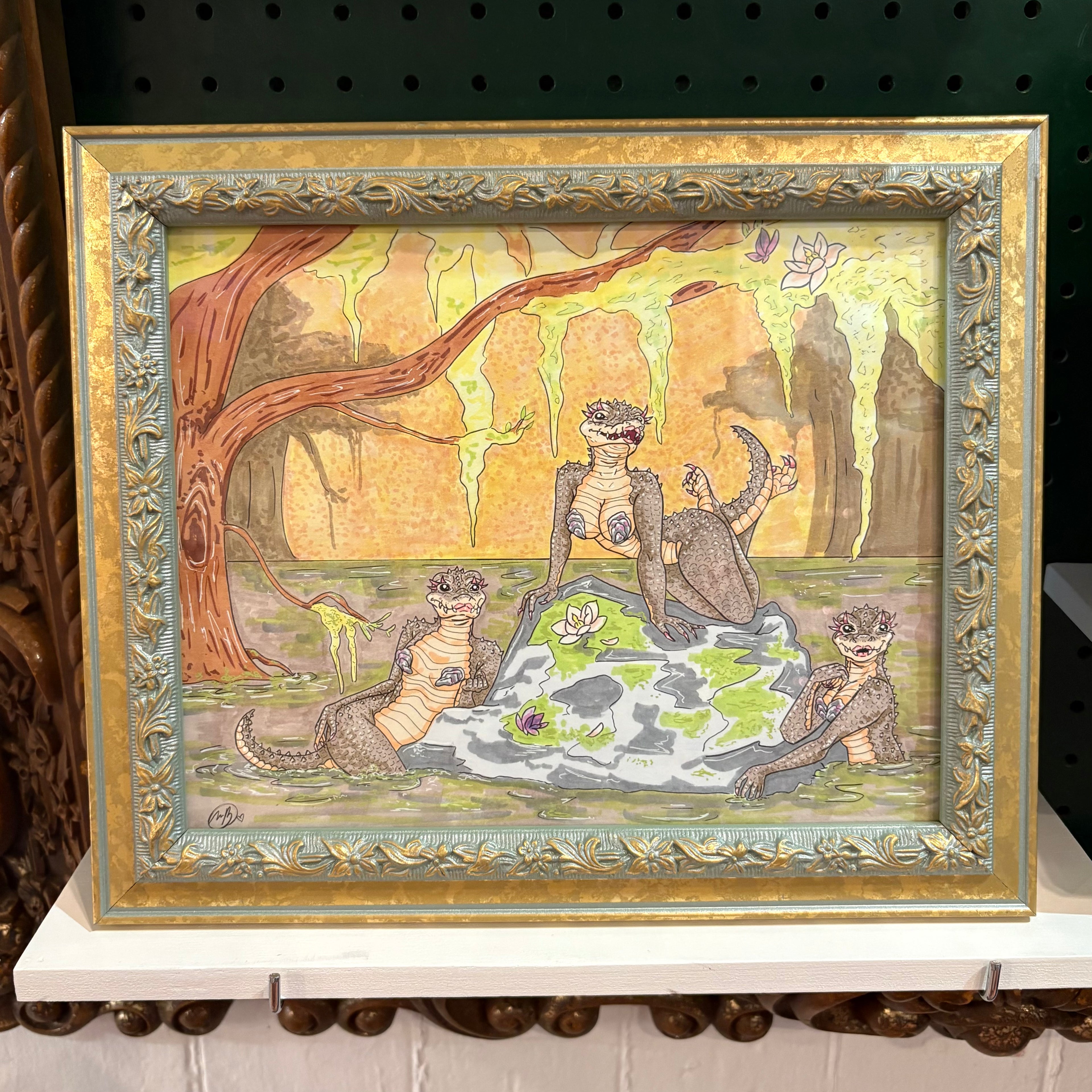 "Bayou Sirens" Original Artwork (Con)