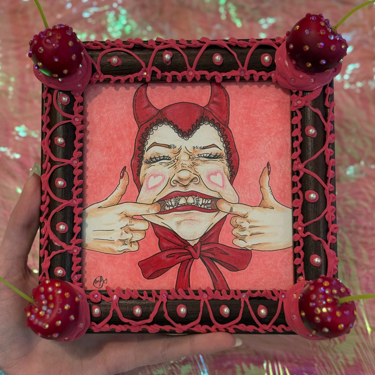 "She Devil Cherry Jubilee" Original Artwork