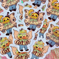 Pumpkin Fairies Sticker