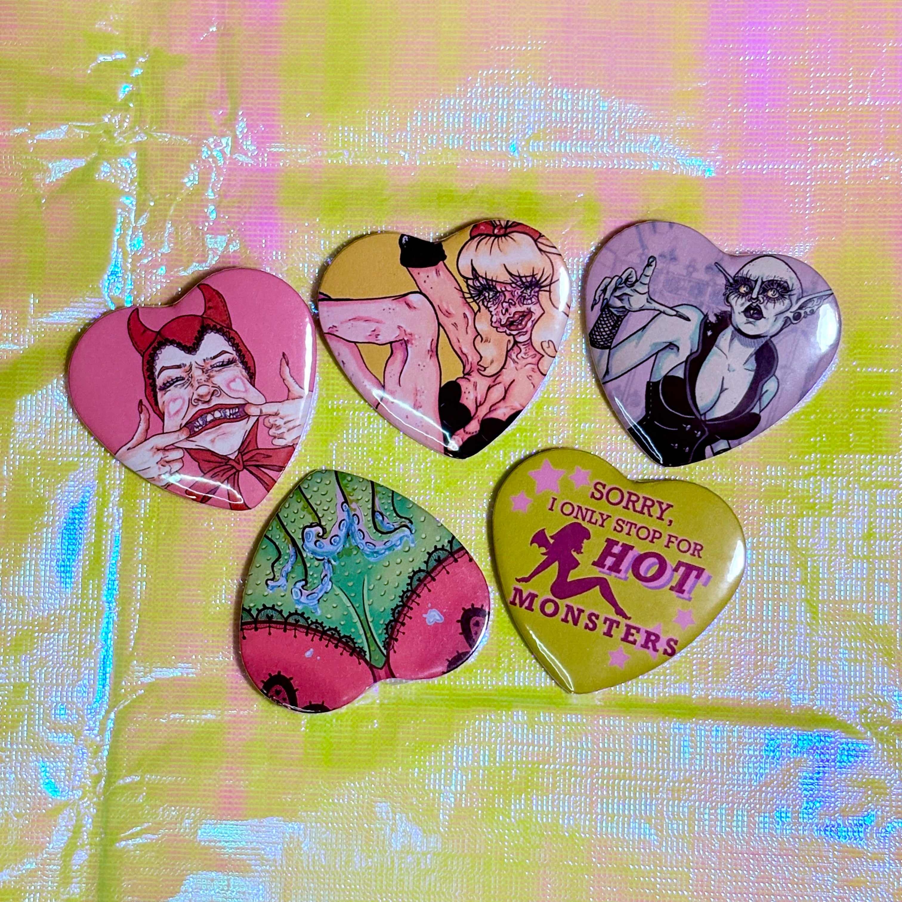 Heart Buttons By Okay Casanova