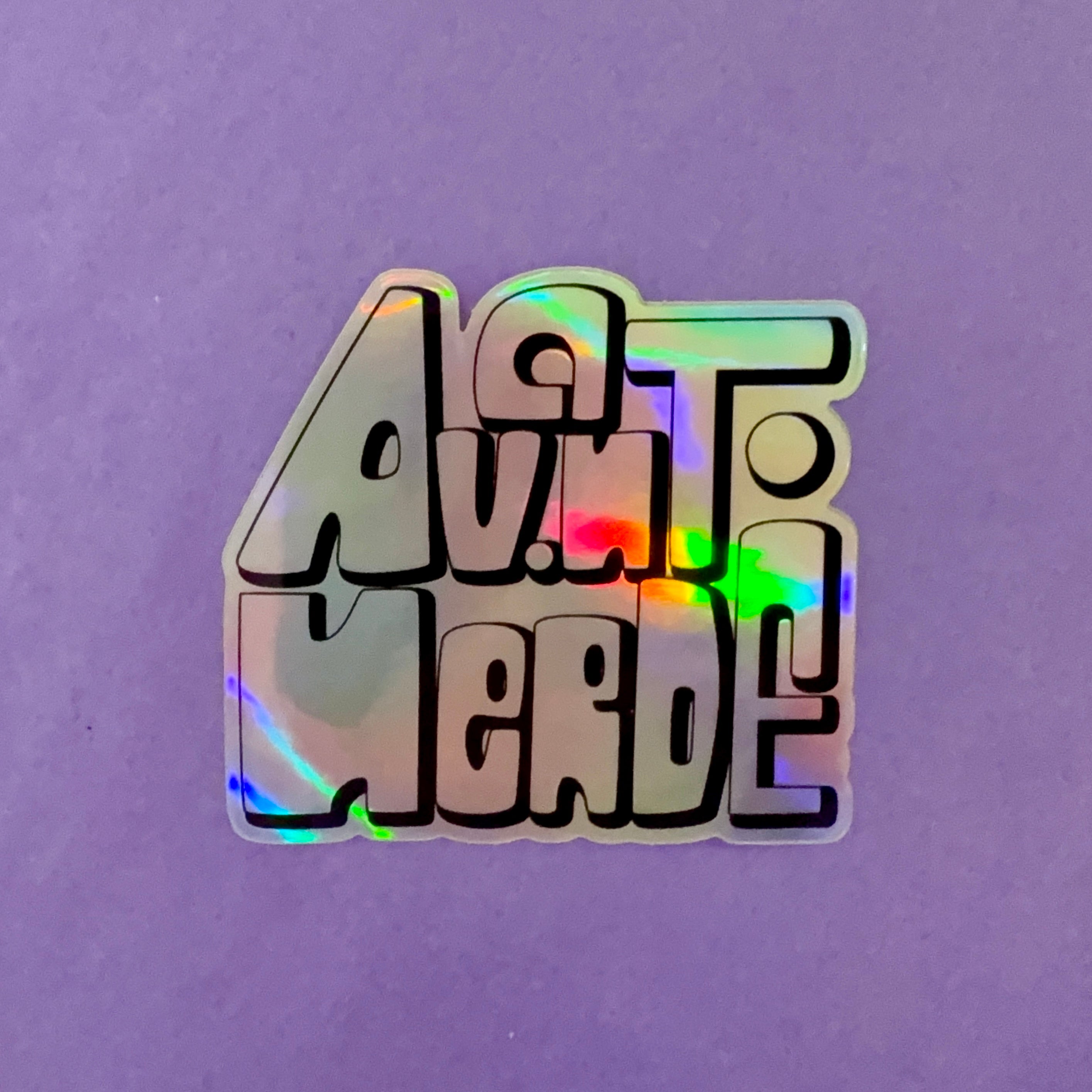 “Advant-Nerde” Stickers