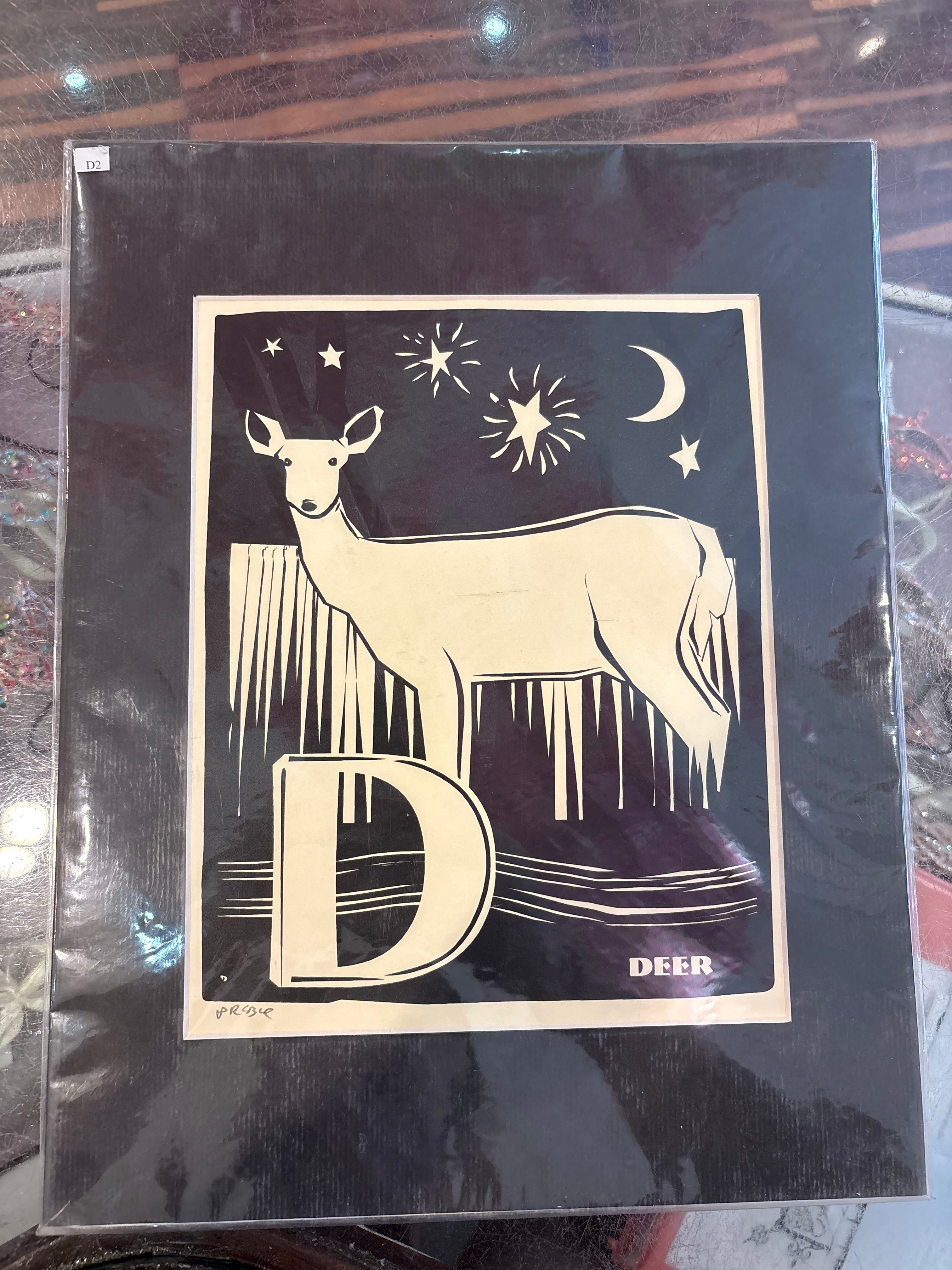 John Preble - Deer Print
