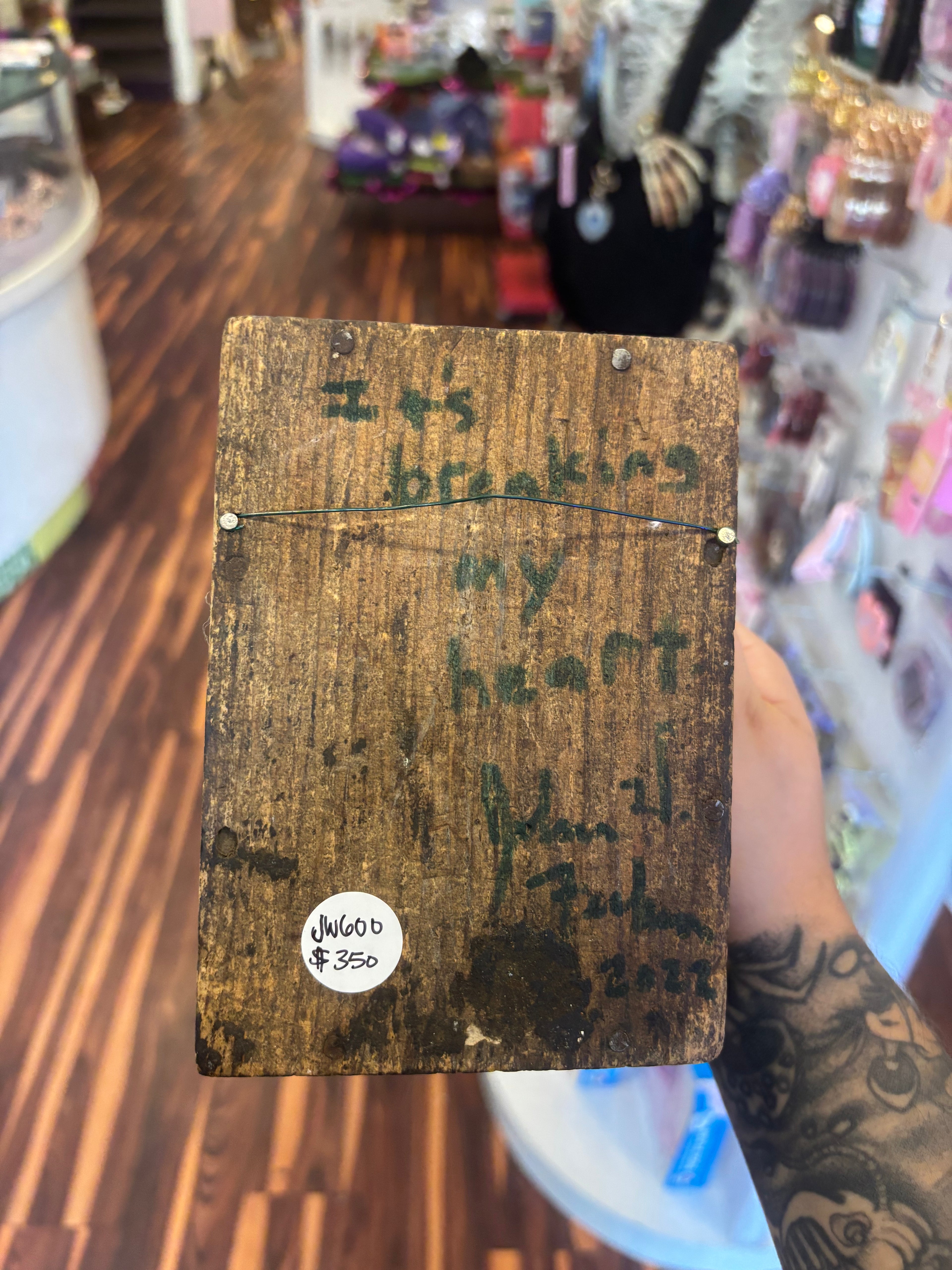 Bleeding Heart Shadow Box