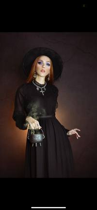 Agatha - Lightweight boho witchy dress - PRE-ORDER