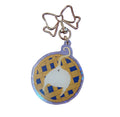 Rat Butt Blueberry Pie Keychain