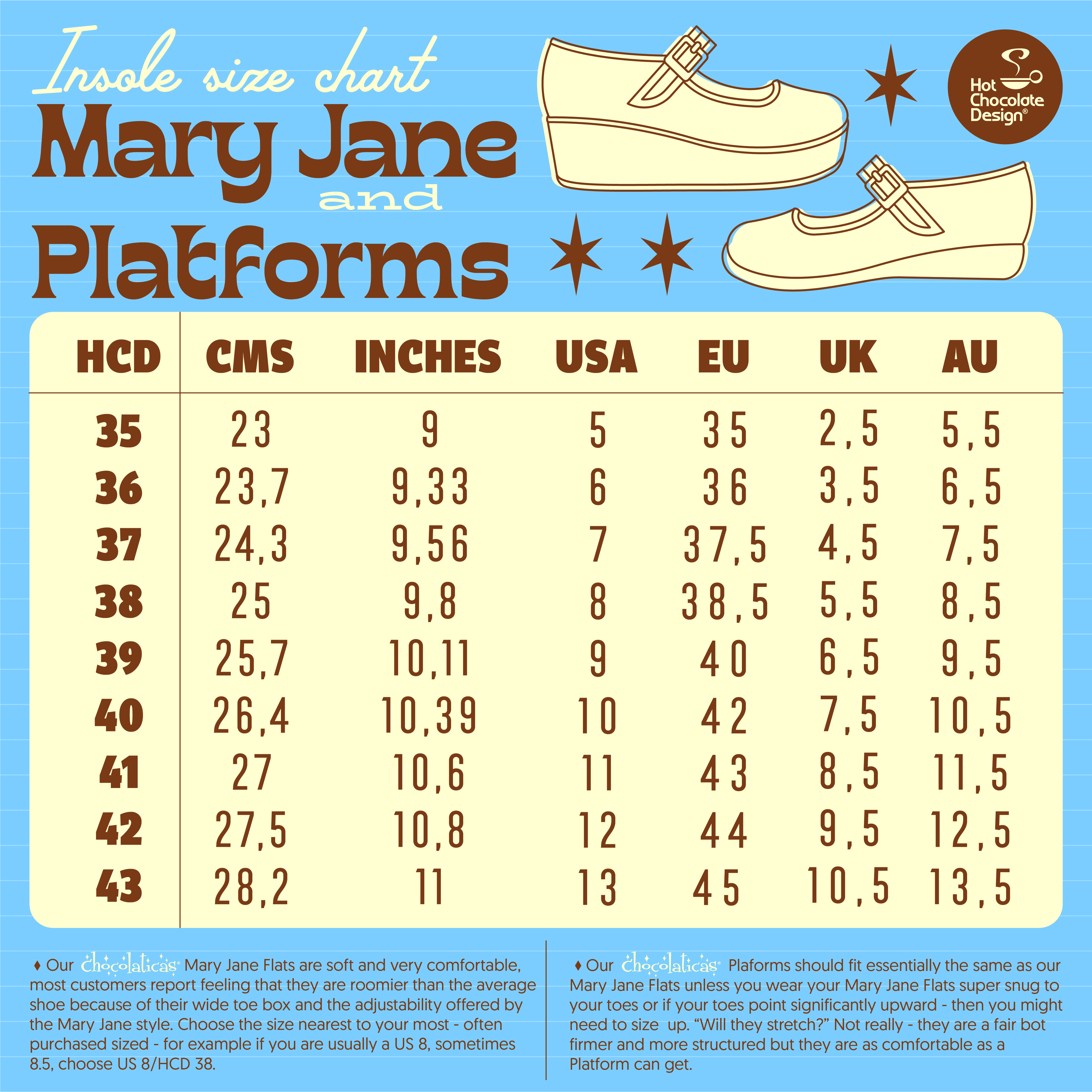 Chocolaticas® Clown Women's Mary Jane Platform