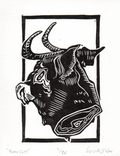 “Prime Cuts” Lino Cut Print