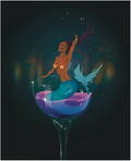 “Mer-Tini” Art Print