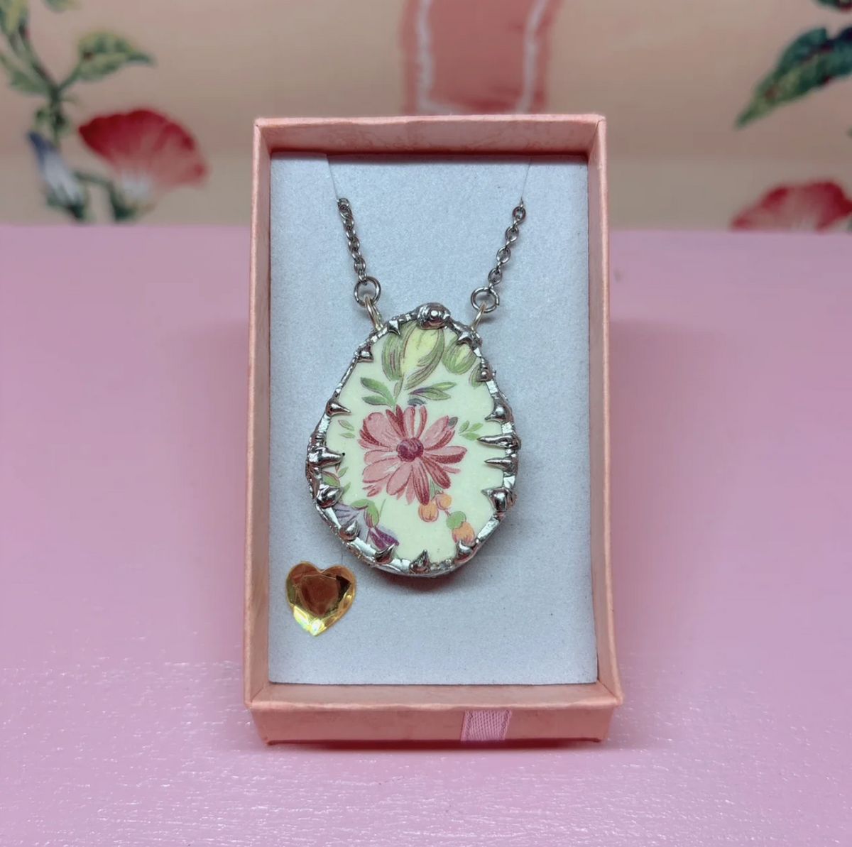 Vintage Bouquet Necklace
