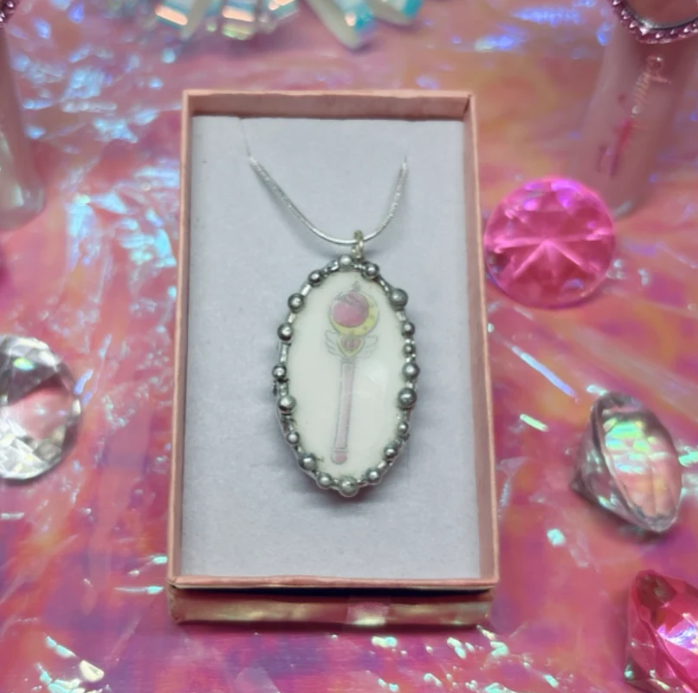 Sailor Moon Cutie Moon Rod Necklace