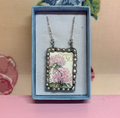 Vintage Stamp Prefecture Flowers Japan (Rhododendron)