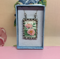 Vintage Stamp Prefecture Flowers Japan (Peony)