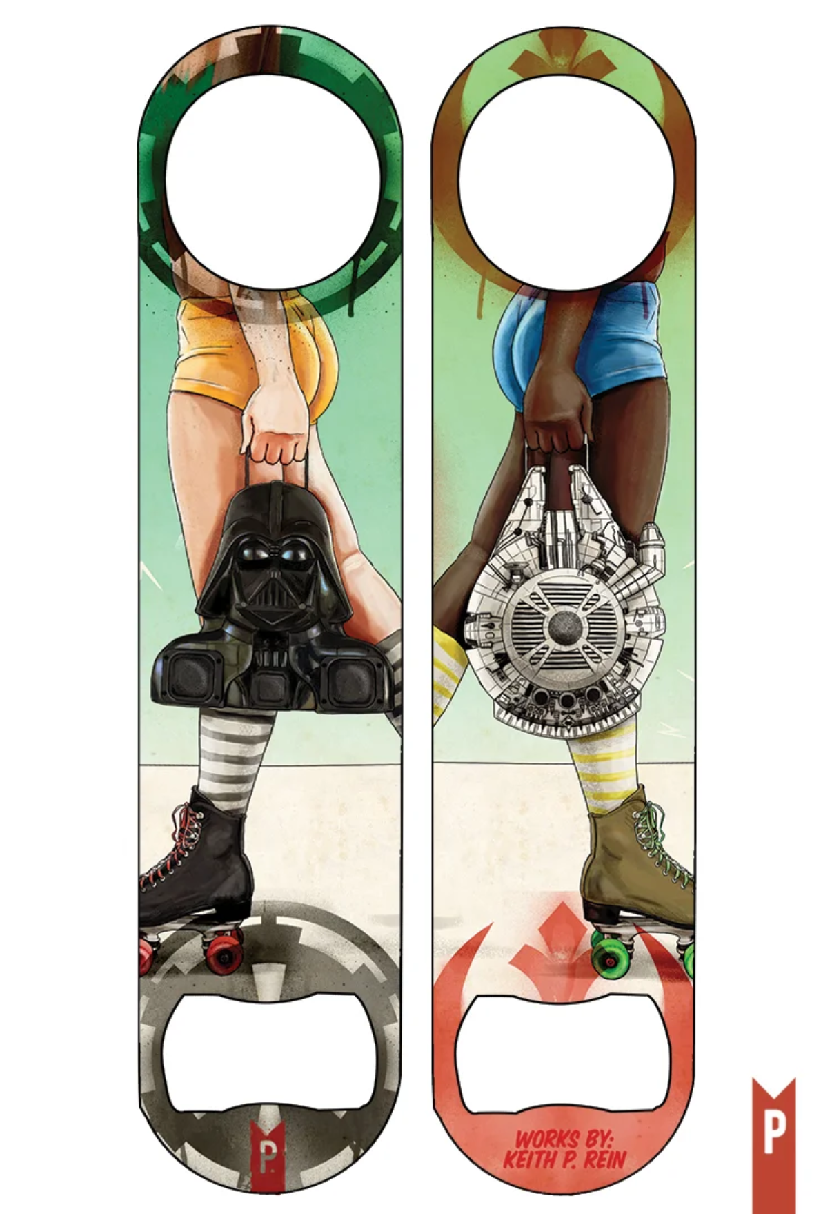 Skate Wars Bottle Opener