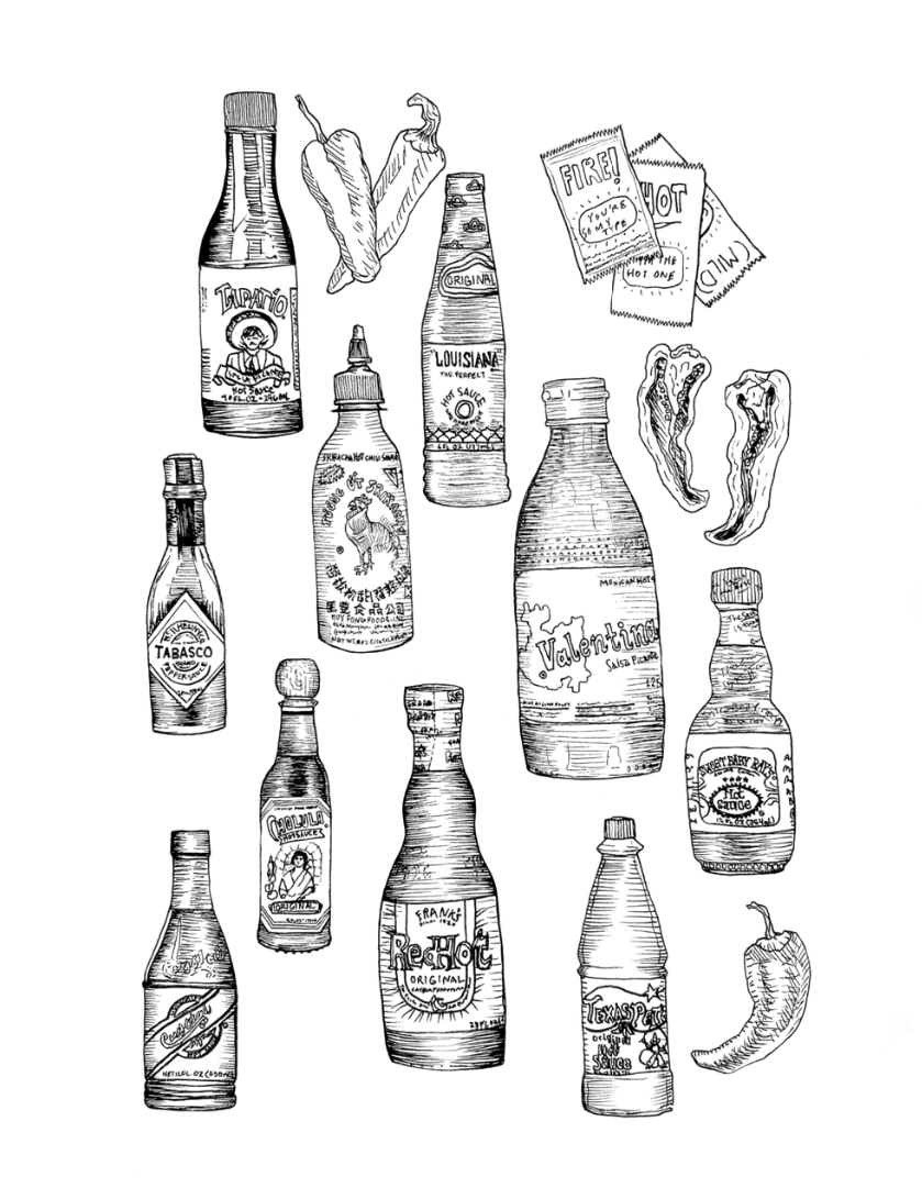 Hot Sauce Print