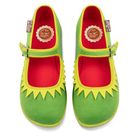 Chocolaticas® The Frog  Women's Mary Jane Flat
