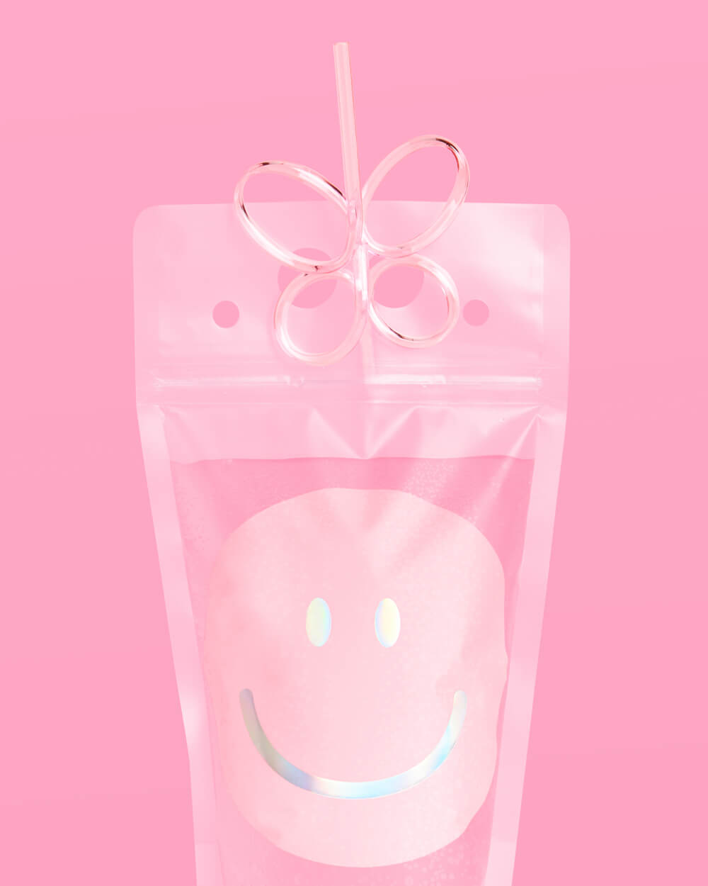 Smiley Sippers - 16 pouches + straws