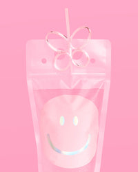 Smiley Sippers - 16 pouches + straws