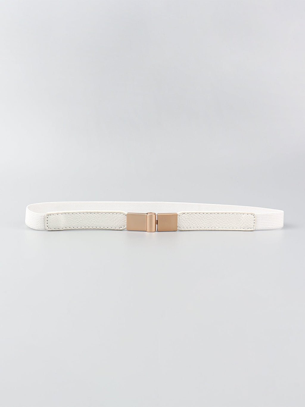 PU Elastic Skinny Belt