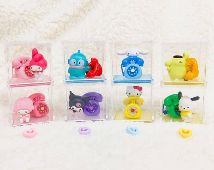 Sanrio Characters calling you Random Figure with Acryle Case