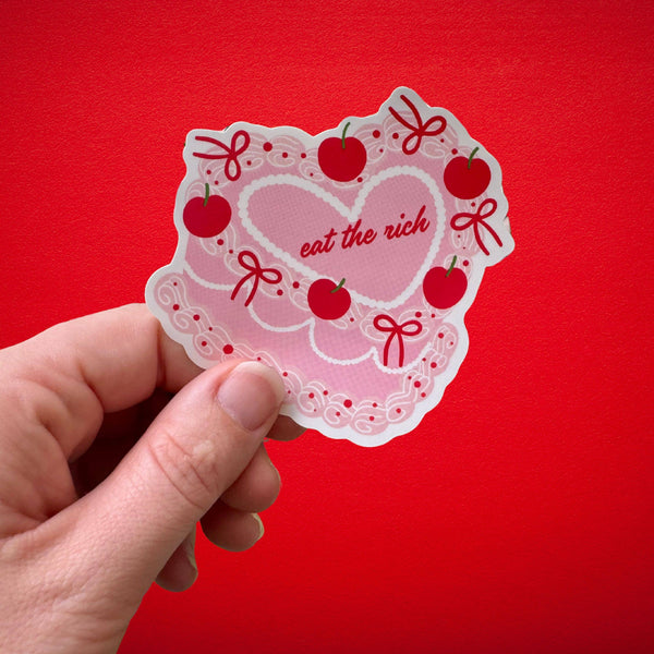 Eat the Rich Sticker