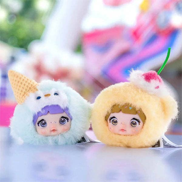 Nommi 100% Sweetness Series Kawaii Plush Doll Keychain Blind Box (1pc)