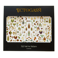 Illuminated Manuscript Medieval Nail Stickers