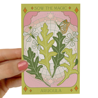 Arugula Tarot Garden + Gift Seed Packet