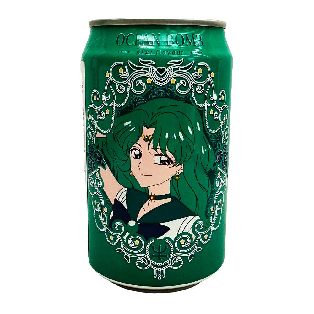 Ocean Bomb Sailor Moon Sparkling Water Kiwi Flavor (11.15) (Taiwan)