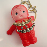 Baby Doll Heads Necklace