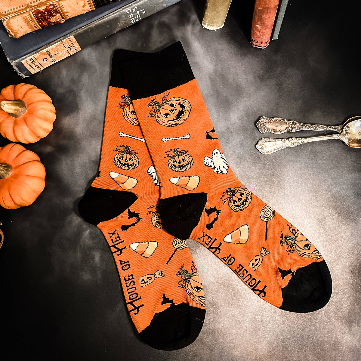 Halloween Socks | Stocking Stuffer | spooky socks | witchy