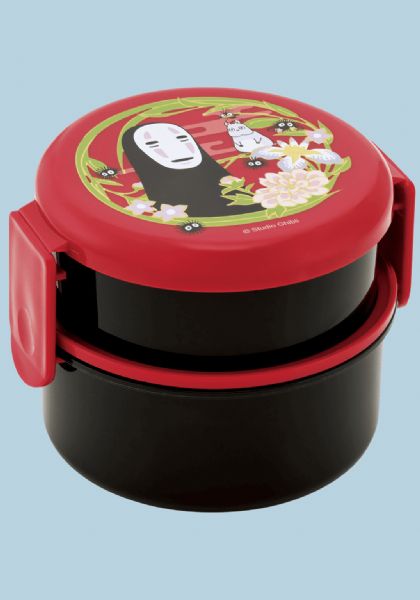 SPIRITED AWAY ROUND BENTO LUNCH BOX 16.91OZ (DARK RED)