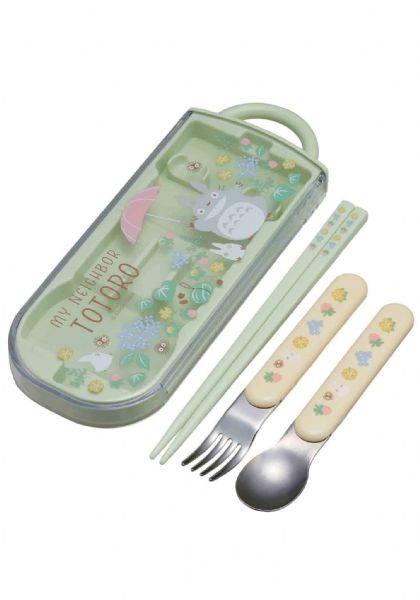 MY NEIGHBOR TOTORO: UTENSIL SET (FLOWER FIELD)