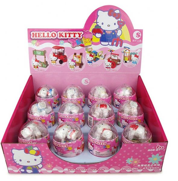 HELLO KITTY BLIND CAPSULE W/COLL FIGURINE