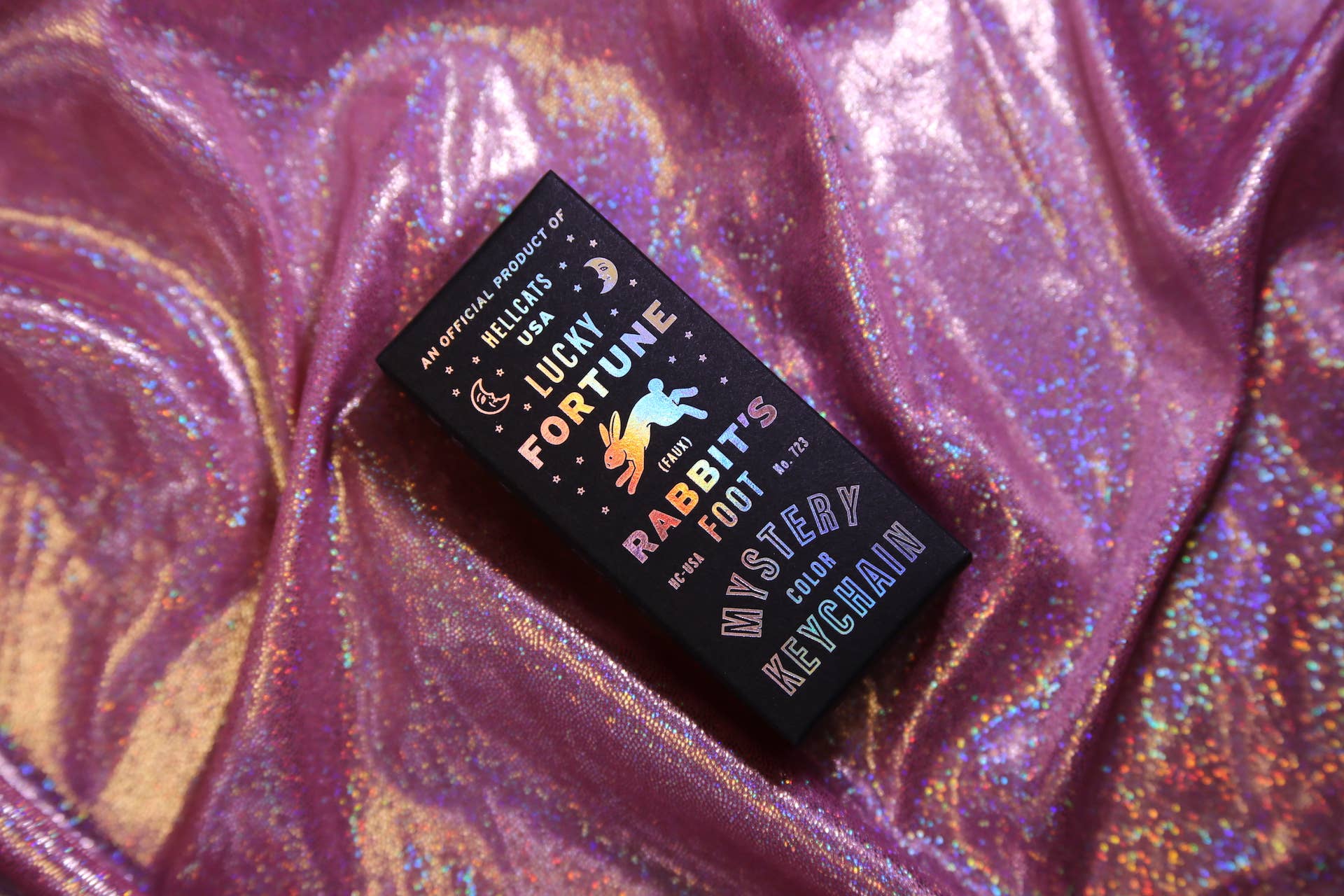 Mystery (Faux) Rabbit's Foot Keychain