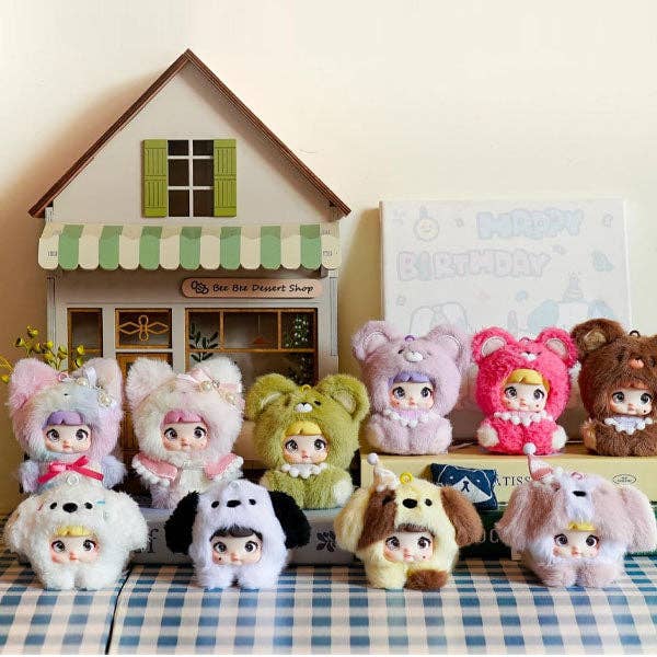 Nommi Baby Series Kawaii Plush Doll Hanger Blind Box (1pc)