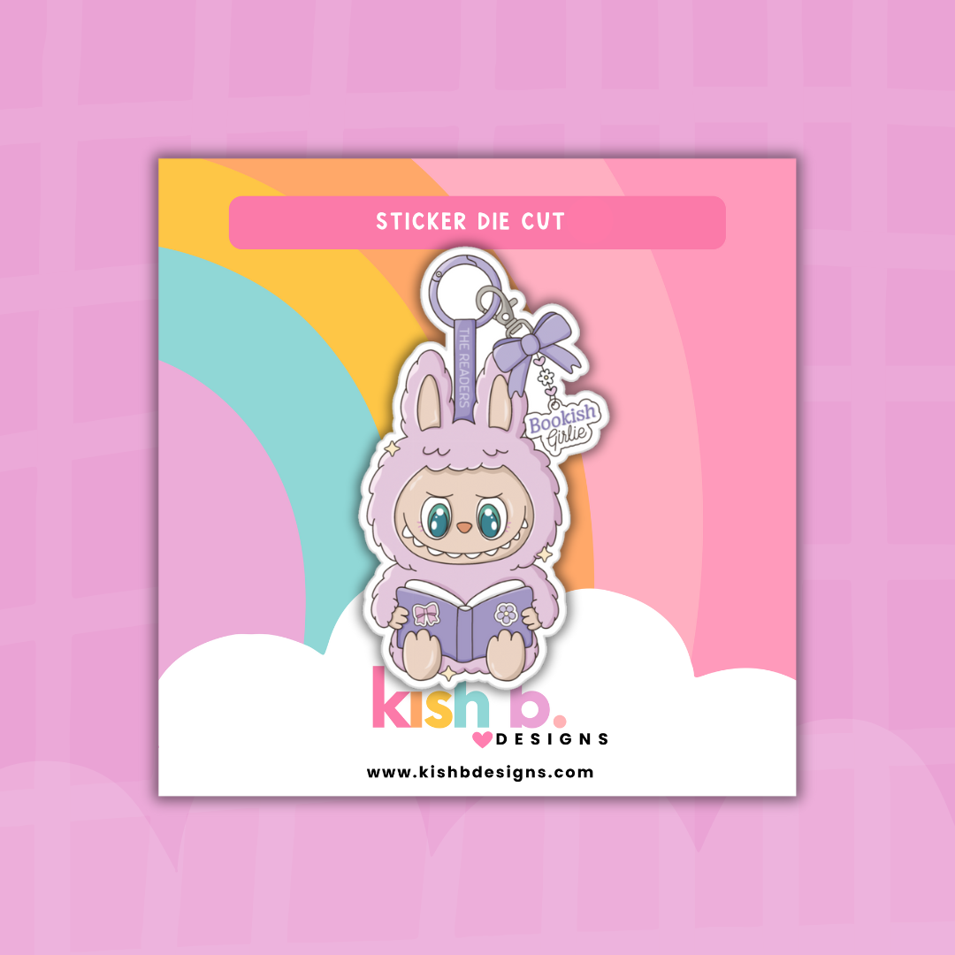 LaBookish Girlie | Sticker Die Cut