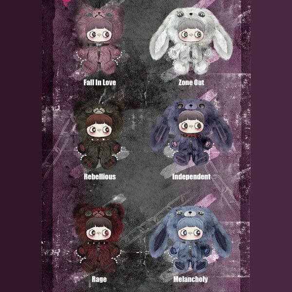 MayMei Rebel Doll Series 13" Plush Backpack Blind Box (1pc)