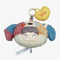 MayMei Once Forgotten Corners Series Kawaii Plush Doll Head Keyring Blind Box (1pc)