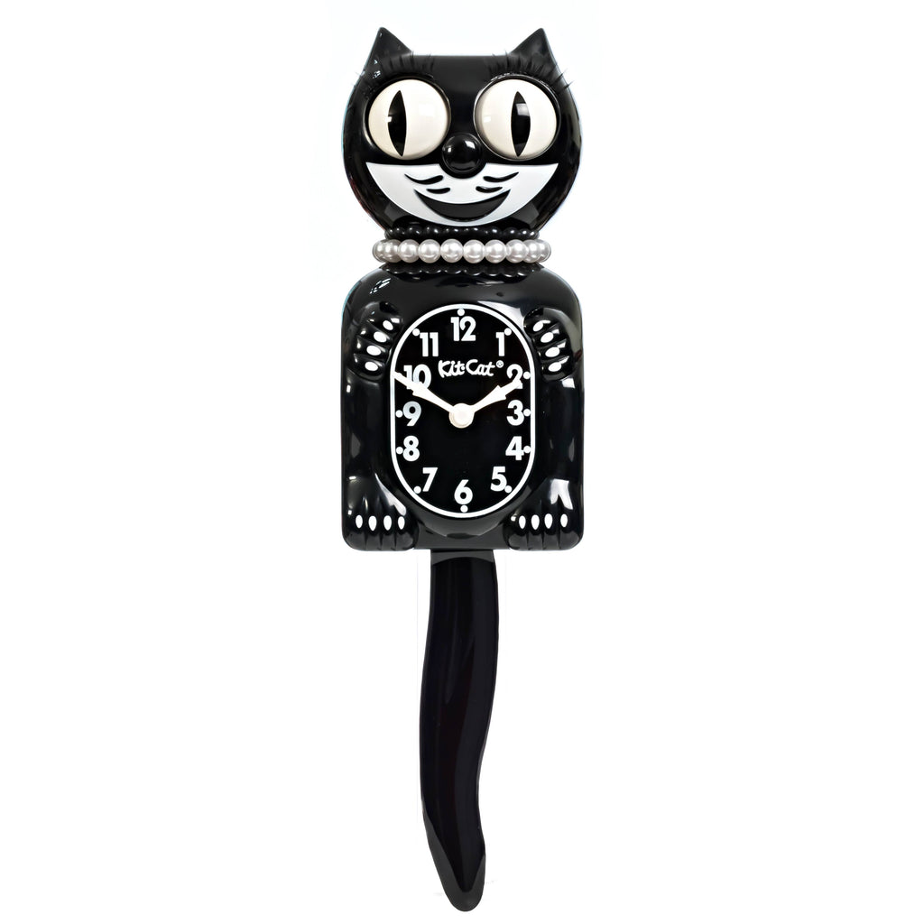 Classic Black Lady Kit Cat Klock