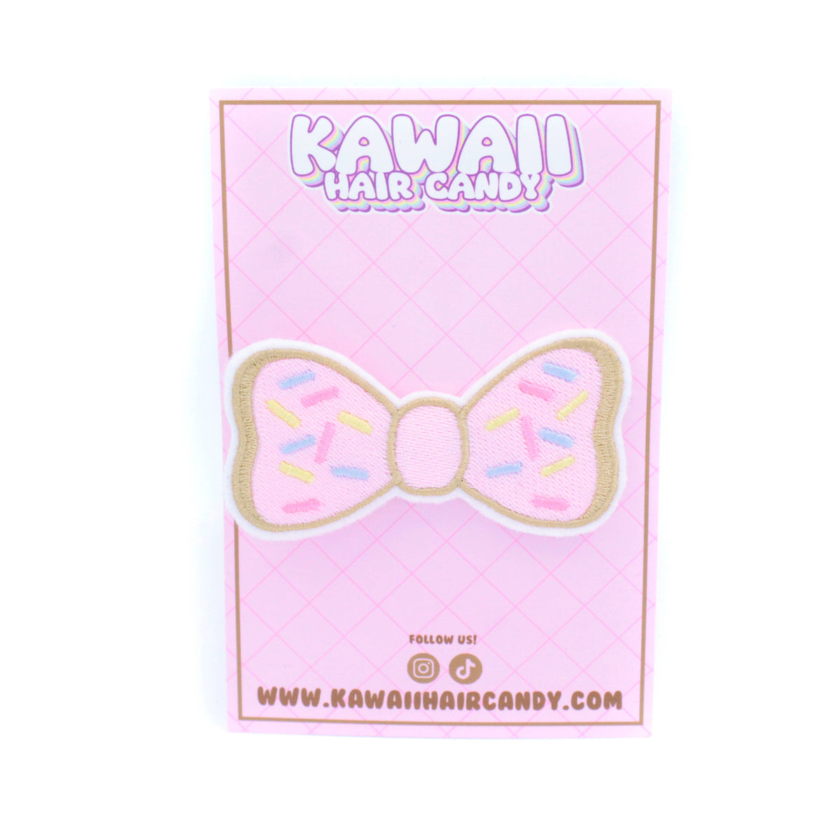Super Cute Doughnut Bow Hair Clip