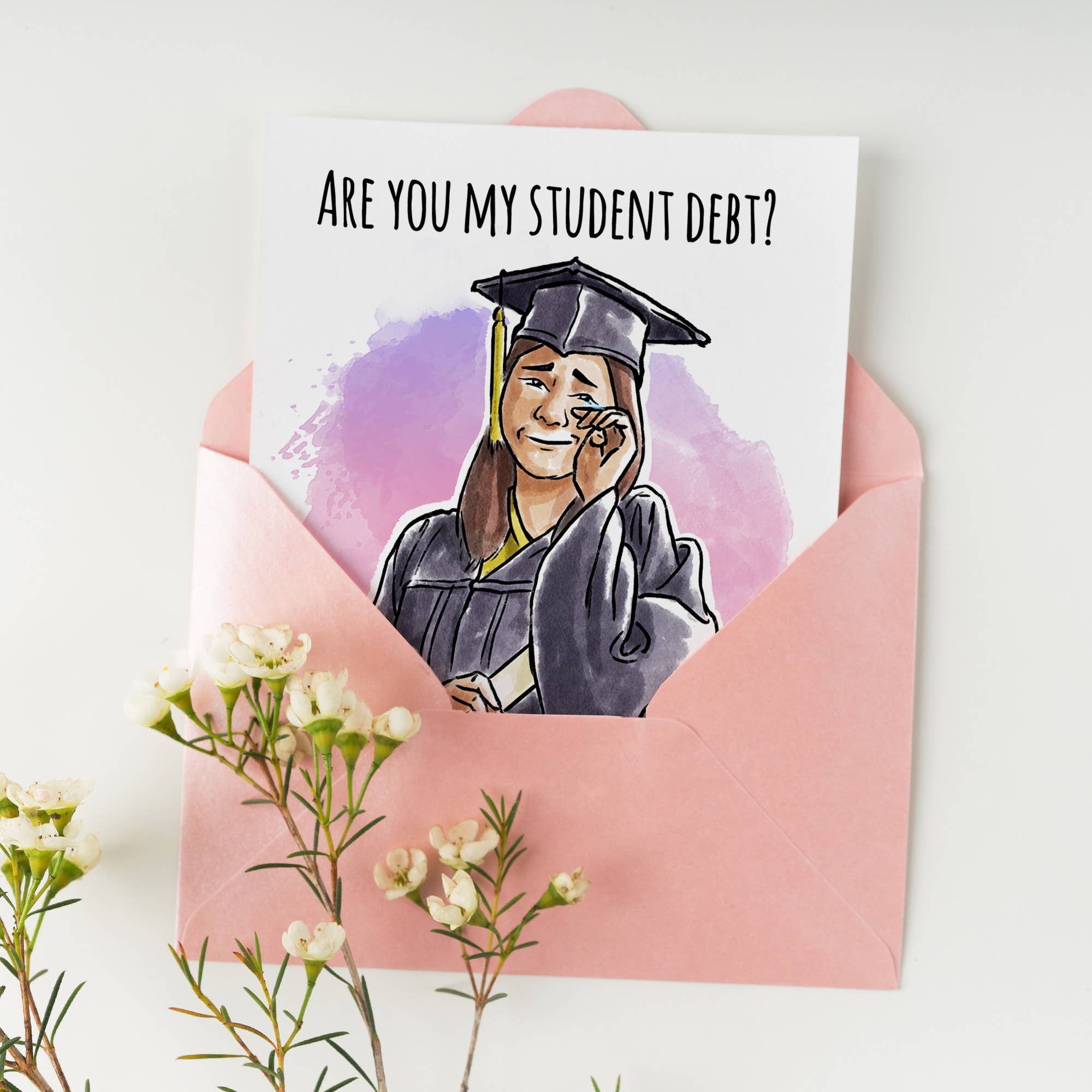 "Rest of my Life" - Funny Student Debt Couples Valentines