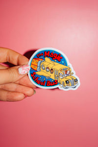 Magic School Bus Sticker, Ms. Frizzle, 90's TV Show, Vintage