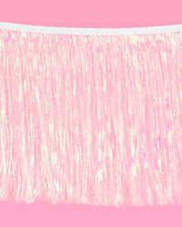 Iridescent Fringe - iridescent foil banner