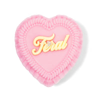 Feral Heart Candle (kitsch, funny gift, cake candle)