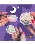 Lucky Cereal Fidget Toy Clicker Keychain Bag Charm