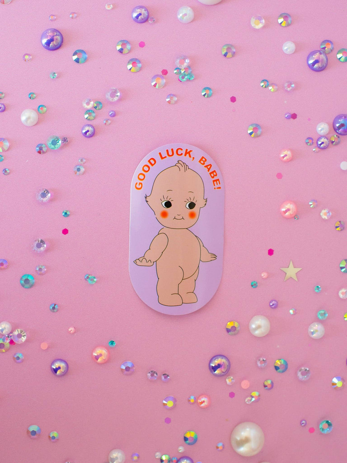 Good Luck BB Sticker