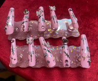 Bimbo and Goth Besties Nail Decal Stickers