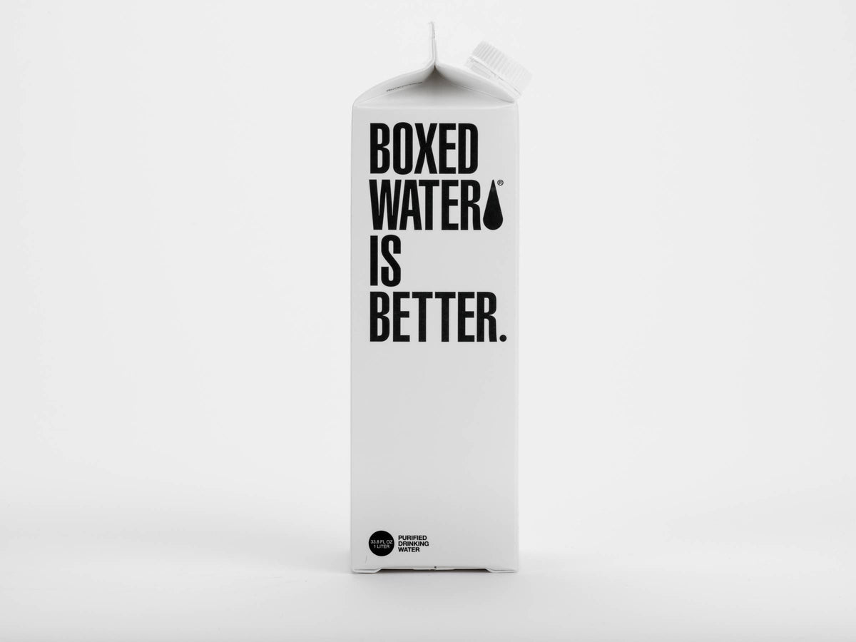 Boxed Water, 1 Liter, 12 Count